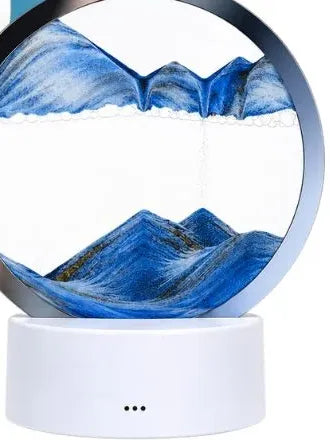 3D Moving Sand Art LED Lamp — actual product photo (unedited)