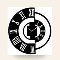 3D Wooden Wall Clock — Silent Quartz Movement